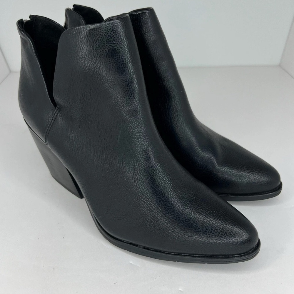 Michael Kors Shannon Womens 331611 Solid Black Aubrey Size 9 Bootie